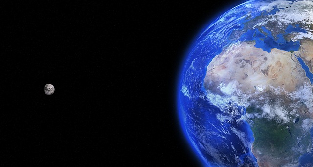 Earth viewed from space